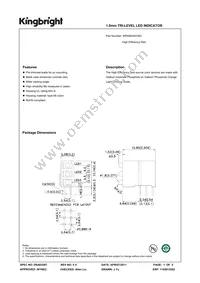 WP4060XH/3ID Datasheet Cover