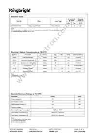 WP4060XH/3YD Datasheet Page 2