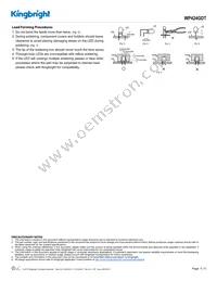 WP424GDT Datasheet Page 5