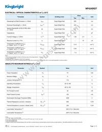 WP424SRDT Datasheet Page 2