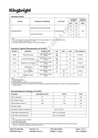 WP42WUM/EYW Datasheet Page 2