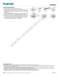 WP503GDT Datasheet Page 5