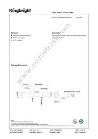 WP5603SIDL/SD/J3 Datasheet Cover