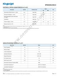 WP5603SIDLK/SD/J3 Datasheet Page 2