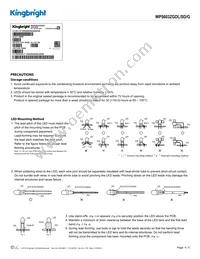 WP5603ZGDL/SD/G Datasheet Page 4