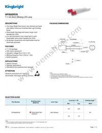 WP56BSRD/B Datasheet Cover