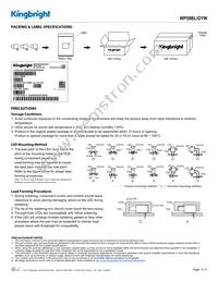 WP59BL/GYW Datasheet Page 4