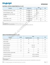 WP59CB/EGW Datasheet Page 2