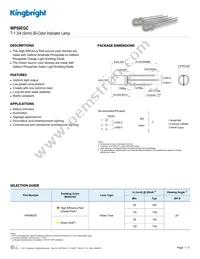 WP59EGC Datasheet Cover