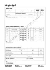 WP59EGW/CA Datasheet Page 2