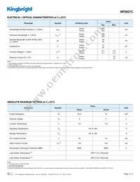 WP59GYC Datasheet Page 2