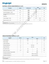 WP59GYW Datasheet Page 2