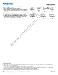 WP59SURKSGW Datasheet Page 5