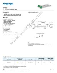 WP63GD Datasheet Cover