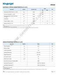 WP63GD Datasheet Page 2