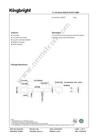 WP63GT Datasheet Cover