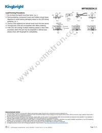 WP7083SEDK/J3 Datasheet Page 5