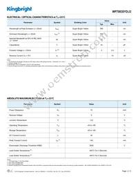 WP7083SYD/J3 Datasheet Page 2