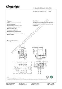 WP7104ALUP/2YD-0L Datasheet Cover