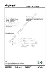 WP7104LYD Datasheet Cover