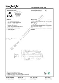 WP7104PBC/Z Datasheet Cover