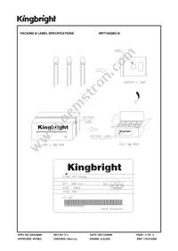 WP7104QBC/G Datasheet Page 4