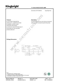 WP7104SRC/D Datasheet Cover