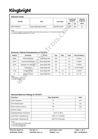 WP7104SRC/D Datasheet Page 2