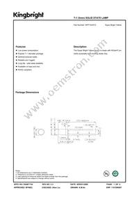 WP7104SYC Datasheet Cover