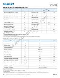 WP710A10EC Datasheet Page 2
