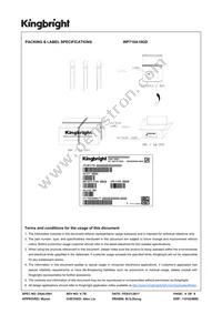 WP710A10GD Datasheet Page 4