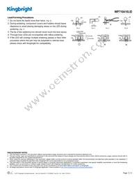 WP710A10LID Datasheet Page 5