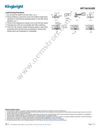WP710A10LSRD Datasheet Page 5