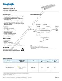 WP710A10LSYCK/J3 Datasheet Cover