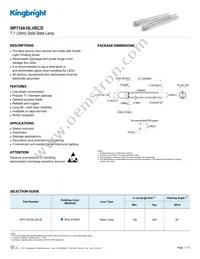 WP710A10LVBC/D Datasheet Cover