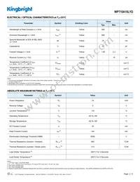 WP710A10LYD Datasheet Page 2