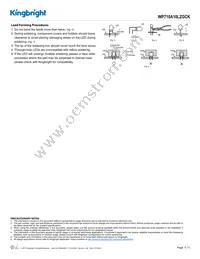 WP710A10LZGCK Datasheet Page 5