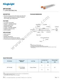 WP710A10ND Datasheet Cover