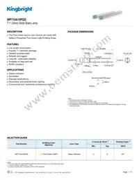 WP710A10PGD Datasheet Cover