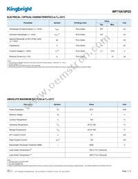 WP710A10PGD Datasheet Page 2