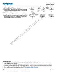 WP710A10PGD Datasheet Page 5