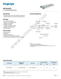 WP710A10PGT Datasheet Cover