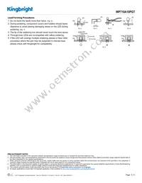 WP710A10PGT Datasheet Page 5
