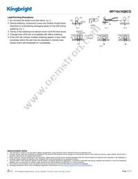 WP710A10QBC/D Datasheet Page 5