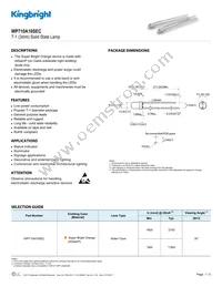 WP710A10SEC Datasheet Cover