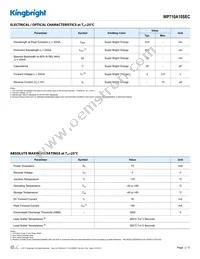 WP710A10SEC Datasheet Page 2