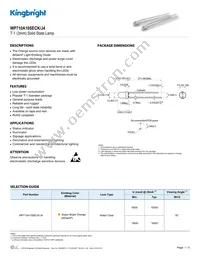 WP710A10SECK/J4 Datasheet Cover