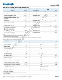 WP710A10SGC Datasheet Page 2