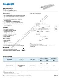 WP710A10SRC/D Datasheet Cover