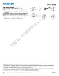 WP710A10SRC/D Datasheet Page 5